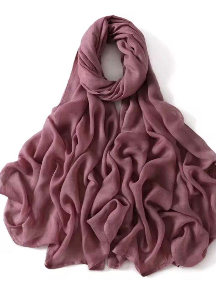 Modal Hijab + Undercap - Mauve