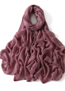 Modal Hijab + Undercap - Mauve