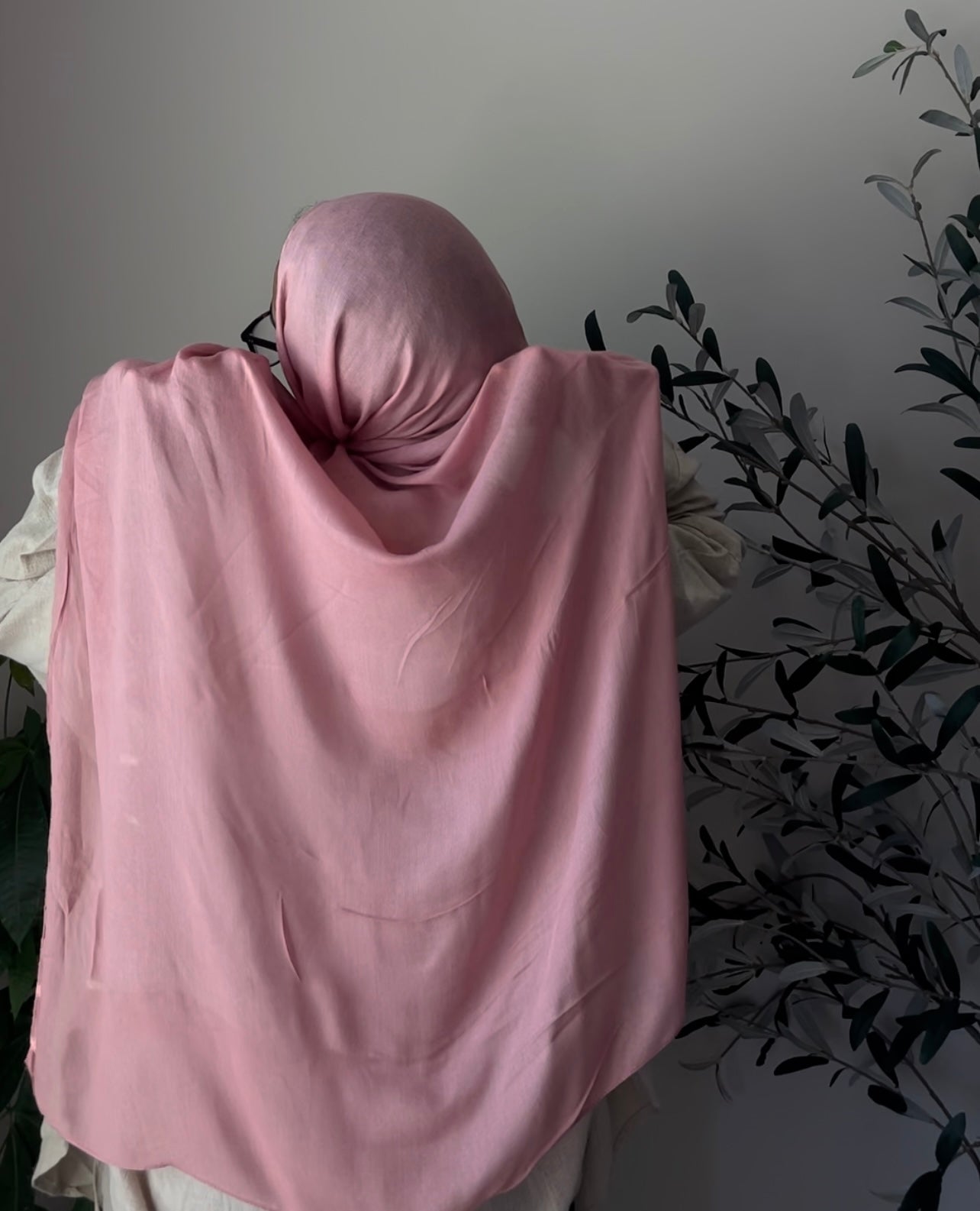 Modal Hijab - Pink Rose