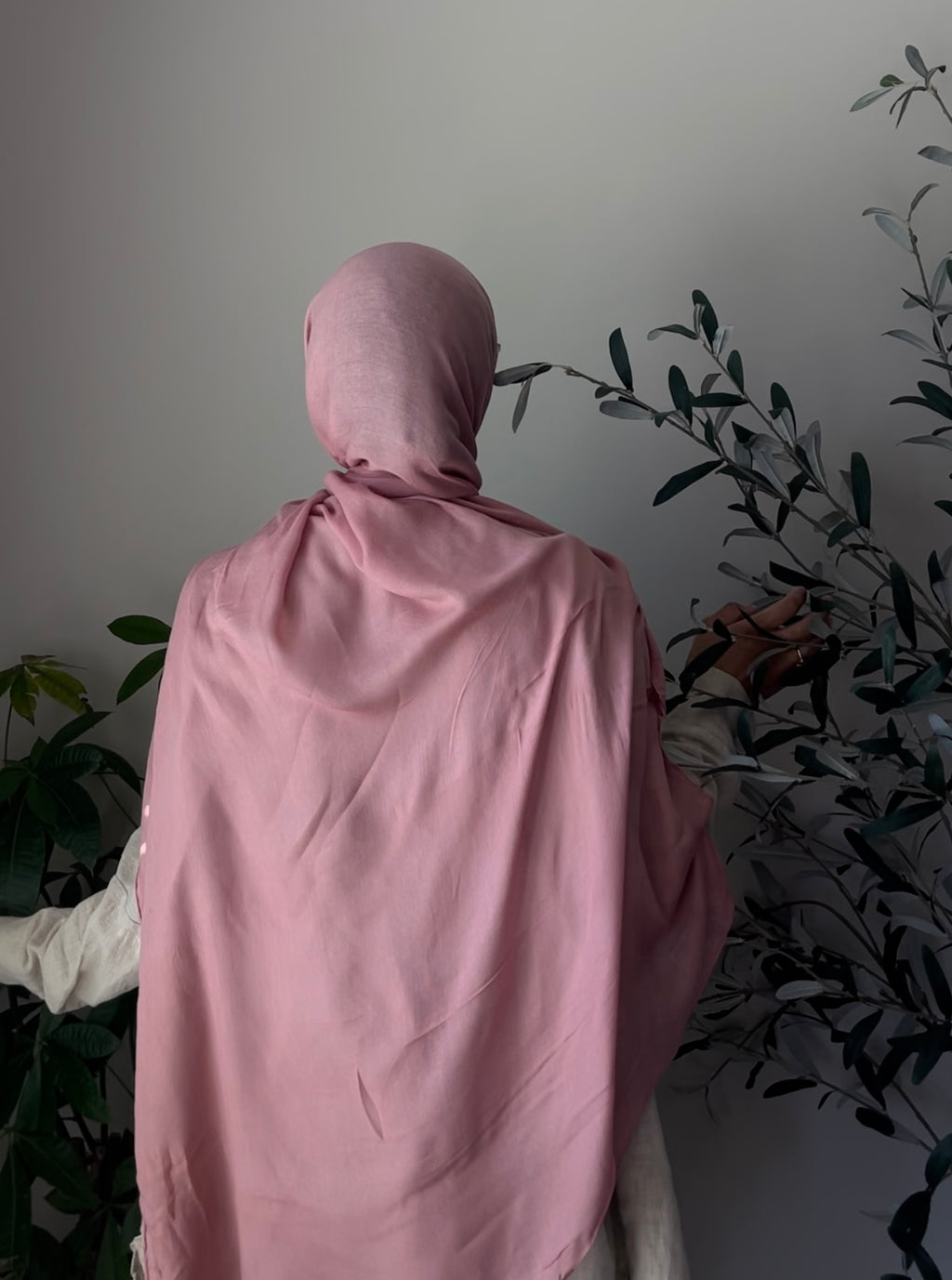 Modal Hijab - Pink Rose