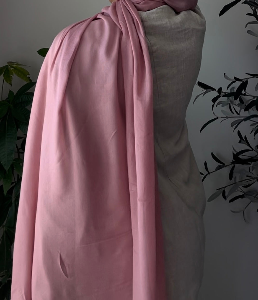 Modal Hijab - Pink Rose