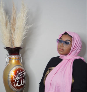 Premium Jersey Hijab - Bubble Gum